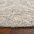 thumbnail image 3 of SAFAVIEH Blossom Donella Floral Area Rug, Gray/Ivory, 6' x 6' Round, 3 of 10