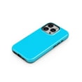 thumbnail image 3 of DesignSkinz Scratch-Resistant Hard Slim Case Compatible with iPhone 12 Mini (Compatible with MagSafe) - Solid Turquoise Blue, 3 of 9
