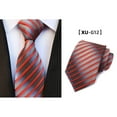 thumbnail image 3 of Fvsianol Necktie Business Tie Men Business Tie Lightweight Multipurpose Adjustable Plaid Print Decorative Gentleman Tie, 3 of 8