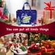 thumbnail image 4 of Decoraciones navideñas, adornos navideños, regalos de Navidad, bolsa de regalo navideña, bolsa de regalo portátil, bolsa de tela no tejida navideña, bolsa de compras, bolsa de regalo de tela no tejida, 4 of 6