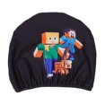thumbnail image 2 of Minecraft Maillot de Bain une Pièce Imprimé pour Garçons, Combinaison de Surf, Bonnet de Bain, 2 of 5
