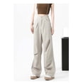 thumbnail image 4 of Danhjin Khaki Womens Cargo Pants Lightweight Travel Hiking Cargo Pants Soft Stretch Baggy Straight Casual Streetwear, 4 of 4