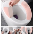 thumbnail image 4 of Juego de 4 fundas para inodoro, fundas para inodoro lavables, fundas para inodoro cálidas, fundas para inodoro cálidas, 4 of 7