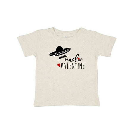 

Inktastic Funny Nacho Valentine Sombrero Hat Mustache and Hearts Gift Baby Boy or Baby Girl T-Shirt
