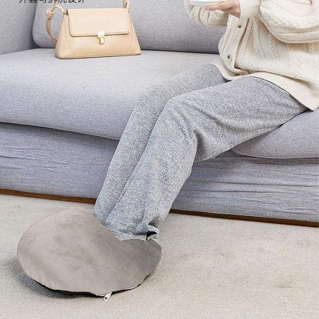 Electric Heated Foot Warmer Soft USB Heating Pad for Winter Home Office