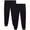 Black/Black, variant on Southpole Mens Sweatpants Lightweight Stretch Fleece Athletic Joggers for Men 2 Pack