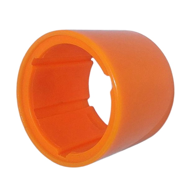 Motor de cubo de rueda de patinete eléctrico DIY, conjunto de eje de potencia, cubierta de neumático reemplazable 90 mm naranja
