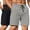 Black/Light Grey, variant on COOFANDY Men' 2 Pack Gym Workout Shorts 7 Inch Athletic Shorts Quick Dry Running Shorts with Pockets