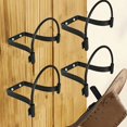 thumbnail image 2 of Hyasfey 2/4Pcs Cowboy Hat Holder Hat Hangers Semi-Circular Design Wall Mount Cowboy Hat Rack Western Hat Display Holder, 2 of 7