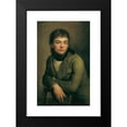 thumbnail image 2 of Friedrich Philipp Reinhold 11x14 Black Modern Framed Museum Art Print Titled - Self -Portrait (1800), 2 of 5