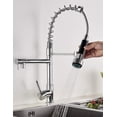 thumbnail image 2 of Llave Mezcladora Grifo de cocina Monomando Acabado Cromado, 2 of 6