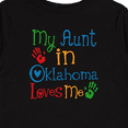 thumbnail image 4 of Inktastic My Aunt in Oklahoma Loves Me Boys or Girls Long Sleeve Toddler T-Shirt, 4 of 5