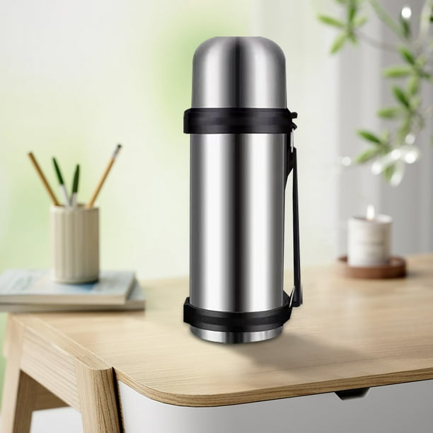 Bouteille Thermos Inox 16 Oz – Hauteur 9,5″ – Occasion