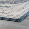 thumbnail image 5 of Traditional 7x10 Area Rug (6'7'' x 9'6'') Oriental Navy, Cream Living Room Easy to Clean, 5 of 9