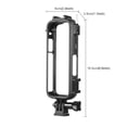 thumbnail image 4 of Cateissary Marco de protección de jaula de conejo de plástico para cámaras panorámicas, marco protector de desmontaje conveniente Electrónica Borde protector X4, 4 of 6