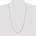 thumbnail image 2 of Collier Pendentif Chaîne Serpent Ronde 30 Pouces 1.1mm en Or Blanc 14k, 2 of 9