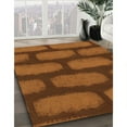 thumbnail image 2 of Ahgly Company Indoor Rectangle Patterned Neon Orange Area Rugs, 5' x 8', 2 of 6