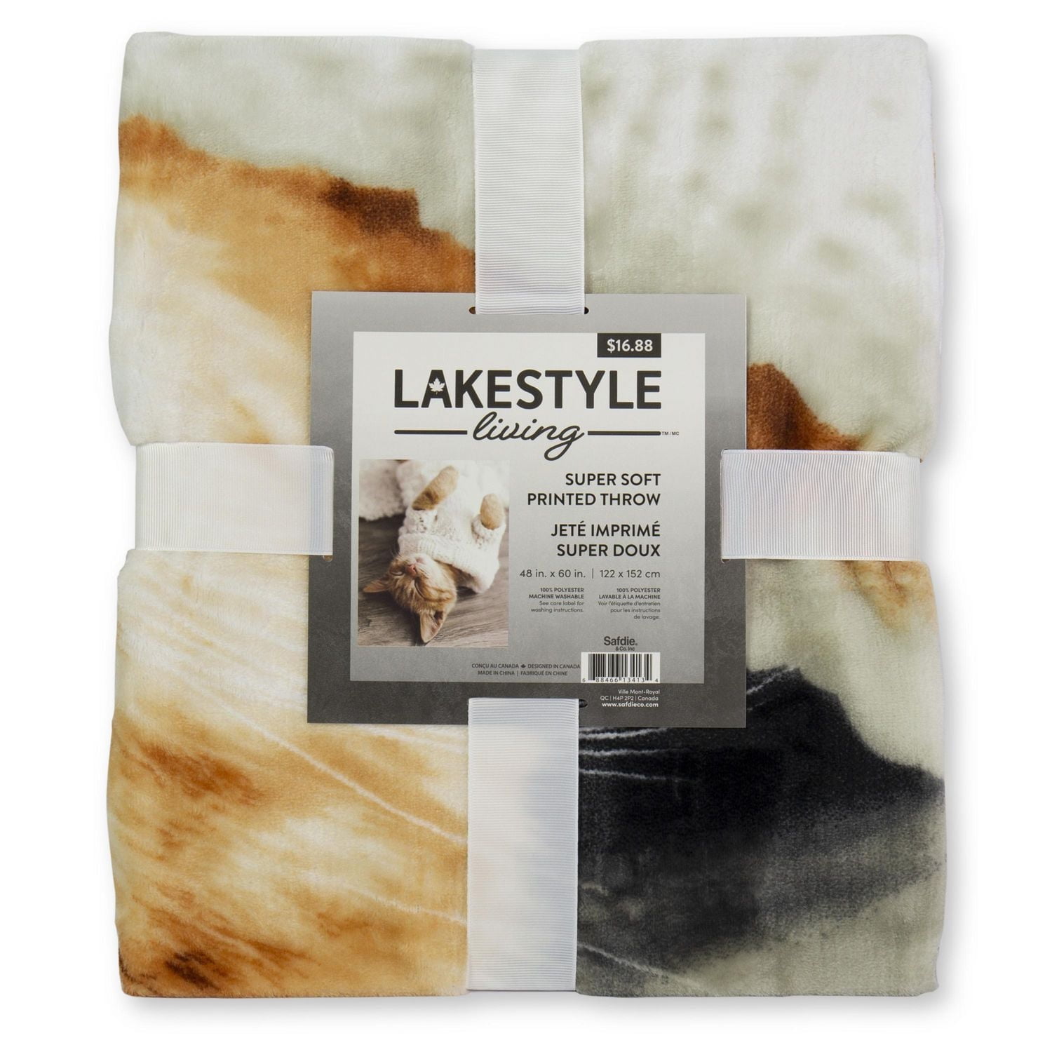 Super Soft Printed Throw