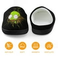 thumbnail image 5 of Invader Zim Slippers for Kids, Cute Soft Plush Anti-slip Fluffy Fuzzy House Slippers Warm Soft Plush Non-Slip Indoor Outdoor Slip-on Shoes for Boys Girls, 5 of 8