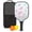 Black, variant on Pickleball Paddles Set Of 1, Fiberglass Surface, Boho Butterfly Decor, 1 Paddle, 2 Balls & Bag