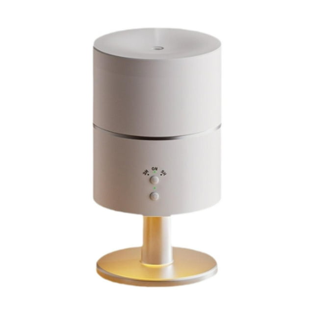 Difusor de aceites esenciales con apagado automático, humidificador para el hogar, sala de estar y spa. Blanco