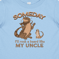 thumbnail image 4 of Inktastic Someday I'll Rock a Beard Like My Uncle-bearded Dragons Boys or Girls Baby T-Shirt, 4 of 5