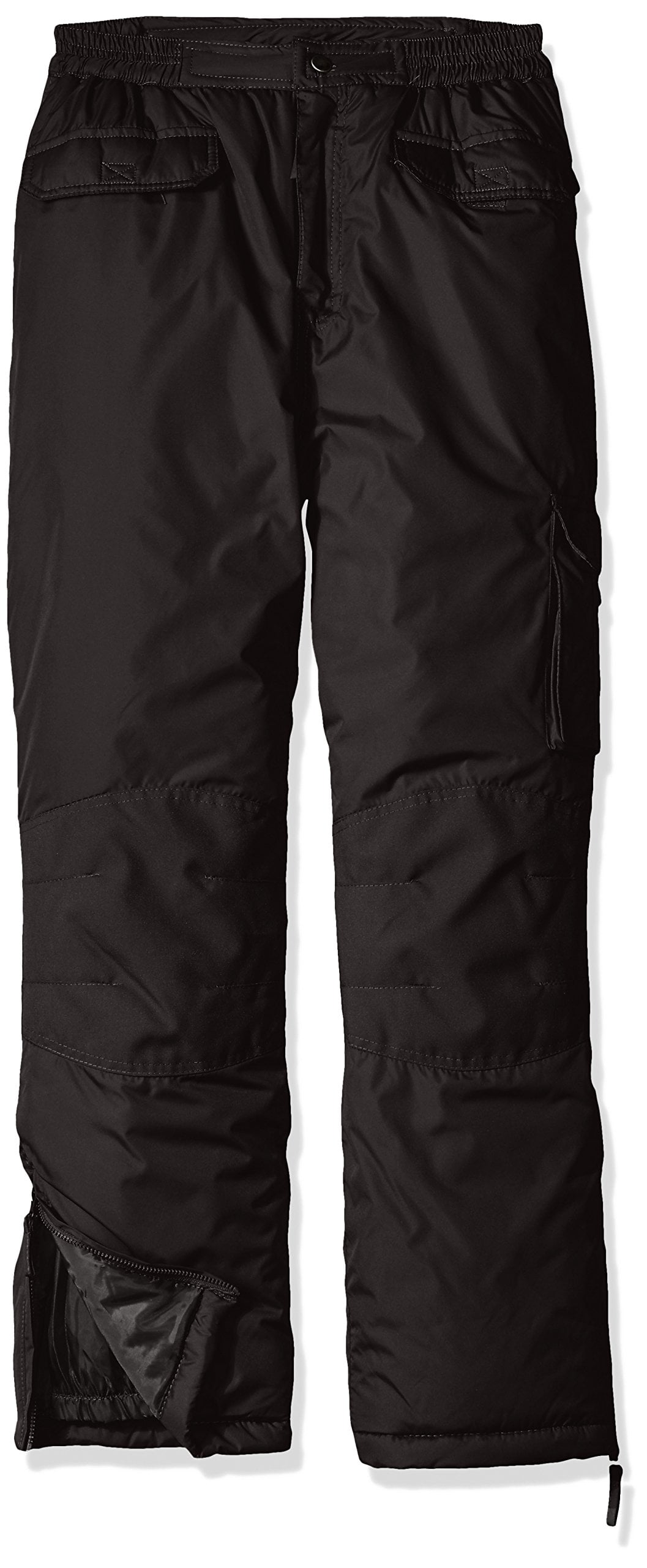 Black Boy's Wind Water Snow Resistant Pants 36 56