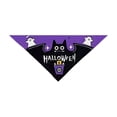 thumbnail image 2 of Twfbrm Halloween Dog Bandanas, Ghost & Bat Print Triangle Fabric Pet Scarf for Boys and Girls, Adjustable Reversible Neckerchief Washable Puppy Bibs Halloween Pet Costume for Cats and Dogs, 2 of 6
