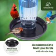 thumbnail image 3 of Comedero de agua para pájaros Kingsyard de vidrio de 500 ml con colgante de metal, 3 of 8