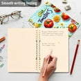 thumbnail image 4 of FORMRS 1-Subject Spiral Notebook 8" x 5" College Ruled 60 Refillable Sheet A5 Hard Cover, 2 Pack, Green Tomatoes, 4 of 7