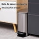 thumbnail image 3 of Bote de Basura Pequeño para Baño de 6L con Tapa con Cierre Suave y Pedal Escalonado, Bote de Basura para Cocina de Acero Inoxidable de 6L con Recipiente Interior Extraíble, 3 of 7