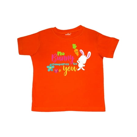 

Inktastic No Bunny Compares To You White Bunny Carrot Gift Toddler Boy or Toddler Girl T-Shirt