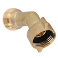 thumbnail image 4 of Coude de tuyau d'arrosage à 45 degrés avec filtre, adaptateur de tuyau d'arrosage pour camping-car, caravane, 3/4 po NPT, 4 of 4