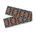 thumbnail image 7 of Yayeee Table Runner 90 inches Long Home Kitchen Dinning Party Decoration, Blue Geometric, 7 of 7