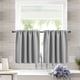 thumbnail image 1 of Cortinas De Media Ventana Cortinas Cortas Aislantes Térmicas Opacas Cortinas De Media Ventana para Dormitorio Cocina RV Camper Baño Ventanas,Gris 76*92cm 2 Piezas, 1 of 2