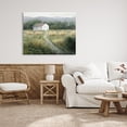 thumbnail image 3 of Stupell Industries Traditional White Cottage Path Landscape Painting Gallery Wrapped Canvas Art Print Wall Art, 48 x 36, 3 of 8