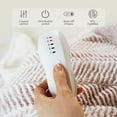 thumbnail image 2 of Heated Blanket Electric Throw 50” x 60” -Heated Throw Blanket with 5 Heating Levels & 3 Hours Auto Off Machine Washable Over-Heat Protect（Racoon）, 2 of 7