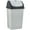 White Smoke, variant on Superio Large Kitchen Trash Can 13 Gallon Smoke White Swing Top Trash Can with Lid, 52 Qt