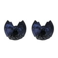 thumbnail image 4 of Guardoinrt Wide Application Bow Hair Net For Chic And Professional Appearance Good Gifts blue fine net 2Set, 4 of 6