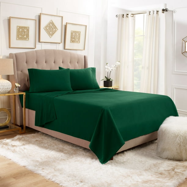 Empyrean Bedding Extra Deep Pocket 4 Piece Bed Sheet Set Hotel Luxury