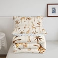 thumbnail image 5 of Manfei Cute Giraffe Full Size Comforter Sets,Pretty Trees Bedding Comforter Set,Beige,Polkadot Reversible,3 Pieces,1 Comforter and 2 Pillowcases, 5 of 7