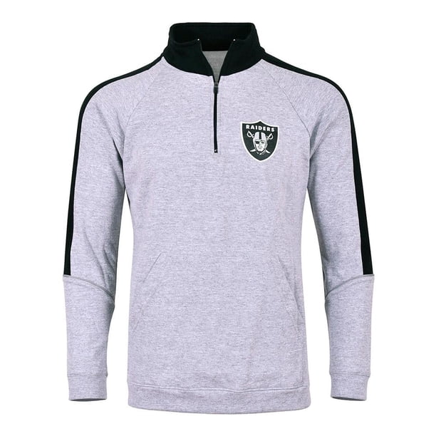 Sudadera Hombre NFL Talla G Gris Raiders