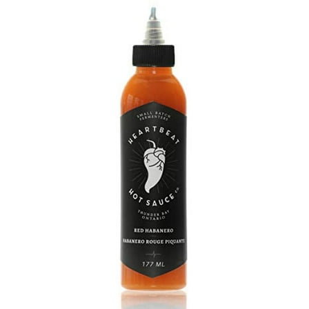 Heartbeat Hot Sauce Red Habanero 6 oz.