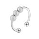 thumbnail image 2 of Yhmxh Anillos antiestrés para hombres y mujeres, anillos abiertos con cuentas, anillos para aliviar el estrés, joyería para aliviar la ansiedad y el estrés., 2 of 2