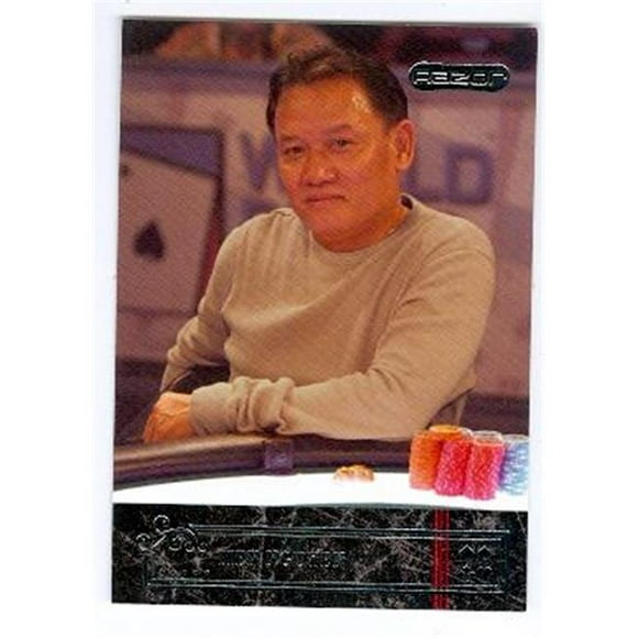 Men Nguyen trading card 2006 Razor Poker No.37 (WSOP WPT Poker Player) The Master