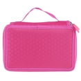thumbnail image 2 of Estuche para lápices de gran capacidad con 52 ranuras, estuche para bolígrafos, bolsa de almacenamiento para pintura y dibujo (rosa), 2 of 5