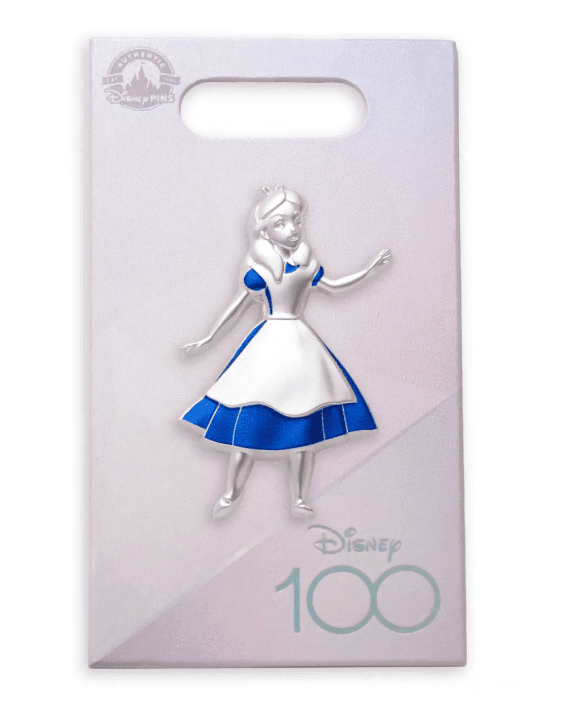 Disney 100 Years of Wonder Celebration Alice in Wonderland 3D Pin