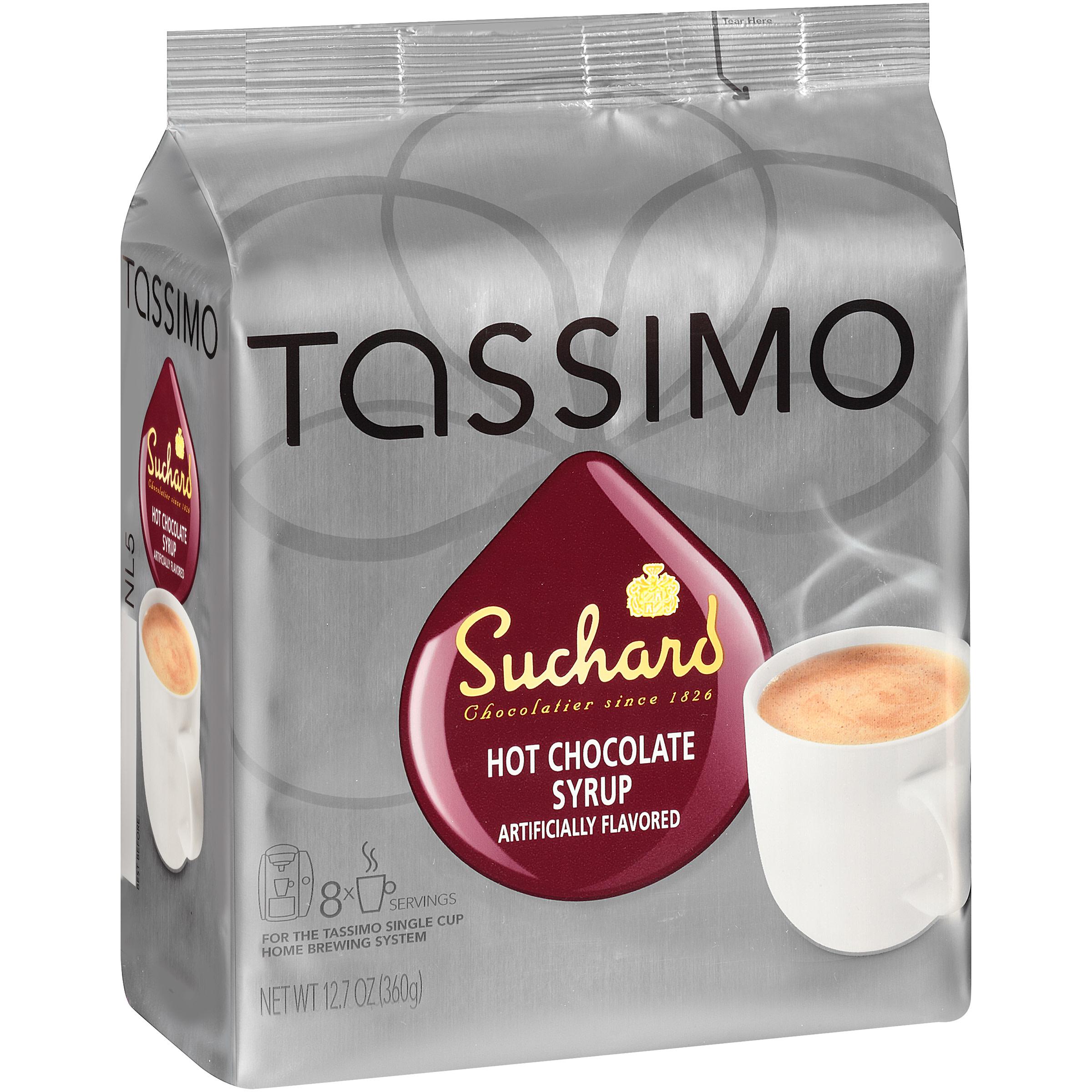 Suchard Hot Chocolate Syrup T Discs For 