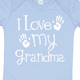 thumbnail image 4 of Inktastic I Love My Grandma Grandchild Boys or Girls Baby Bodysuit, 4 of 5