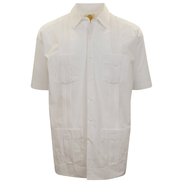 Manchester Guayabera Tallas Extras Hueso, XXG Manchester 3621H